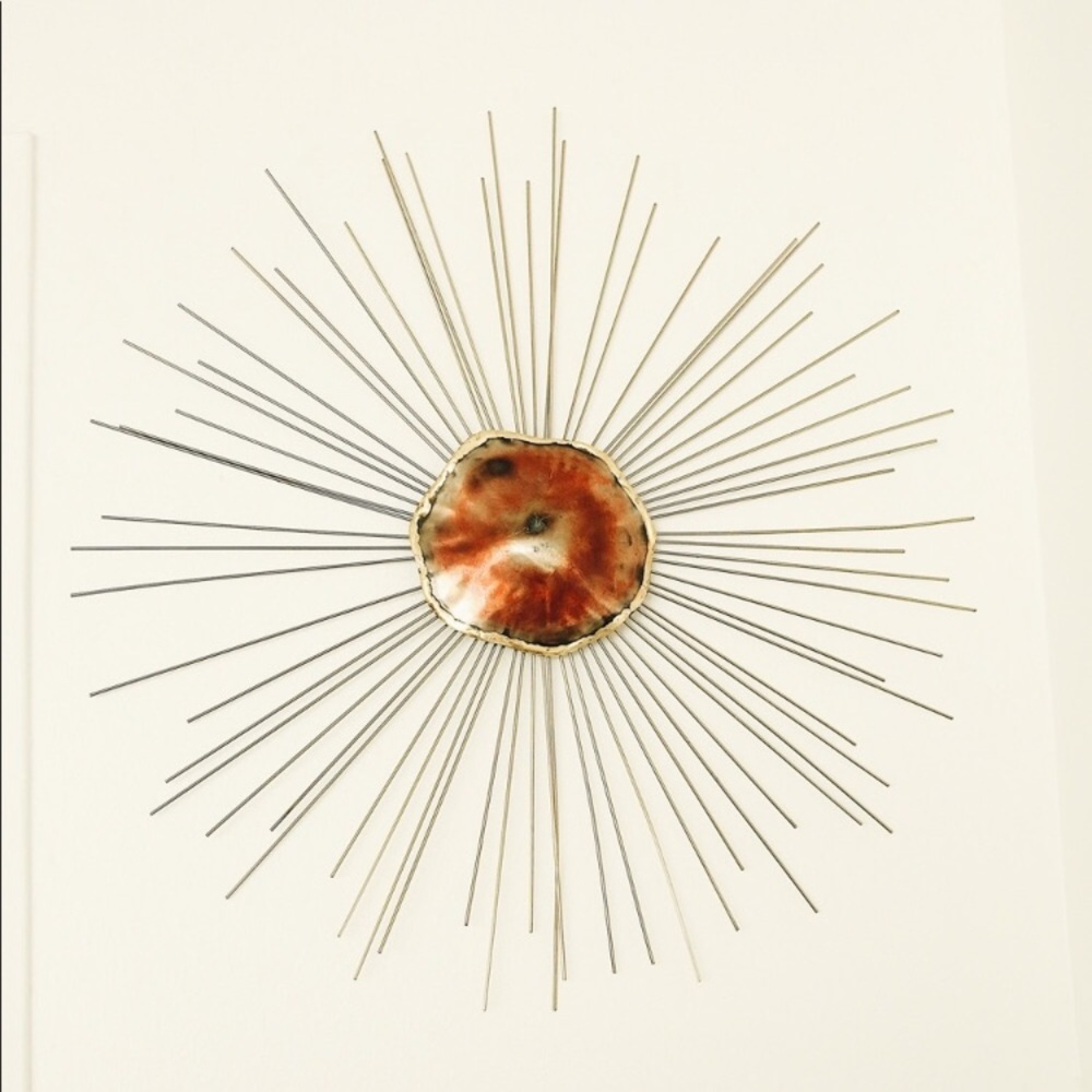 Anthropologie Sunburst Wall Hanging